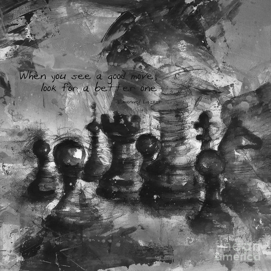 Chess Board Game Painting By Gull G