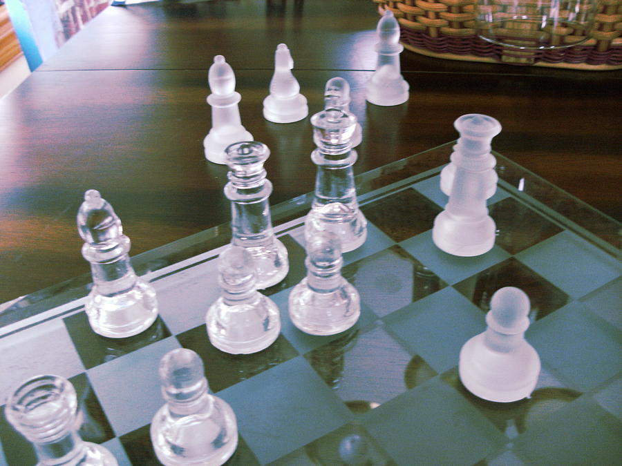 Chess Photograph - Chess is Not for Sissies by Anne-Elizabeth Whiteway