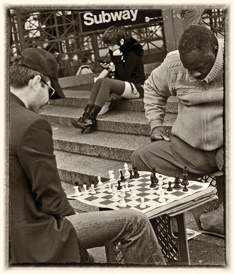 Chess Lower Manhattan Photograph by Steve Archbold