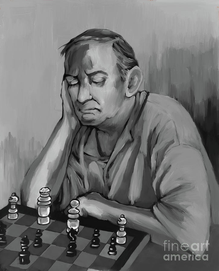 Chess Master  Painting by Gull G