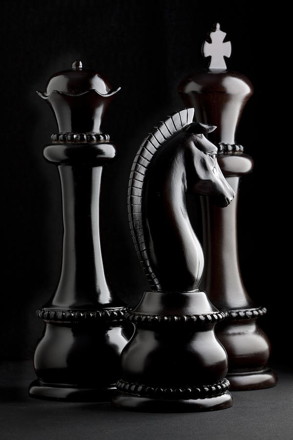 Queen Photograph - Chessmen II by Tom Mc Nemar