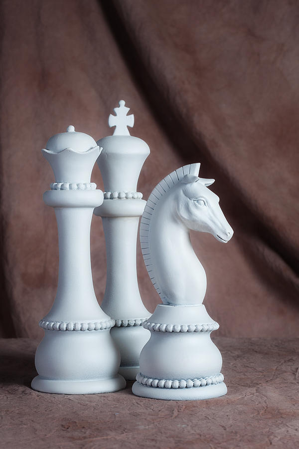 Queen Photograph - Chessmen IV by Tom Mc Nemar