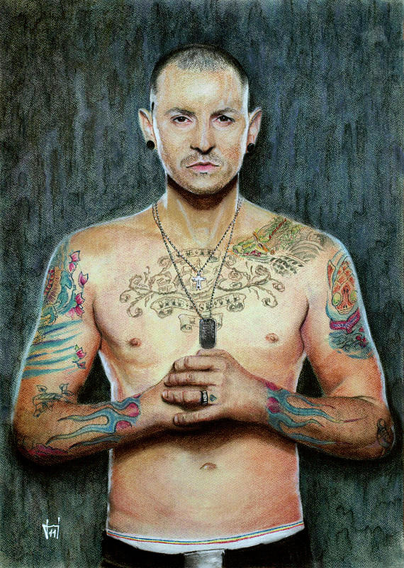 Chester Bennington tattoo by Paul Acker | Photo 29481