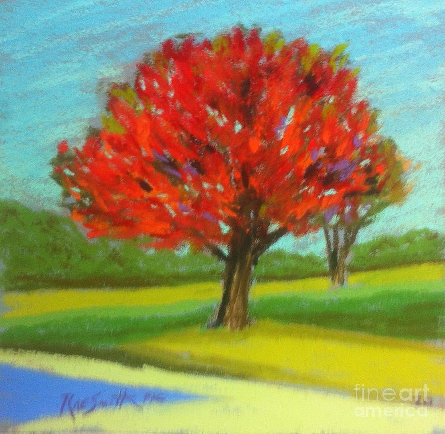 Chester Red Maple Pastel by Rae  Smith