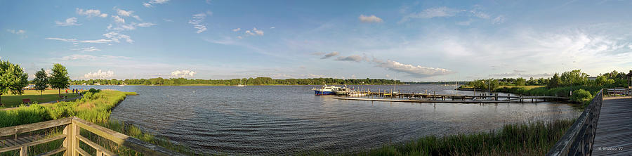 Chester River - Philip G Wilmer Pk - Chestertown Photograph by Brian Wallace