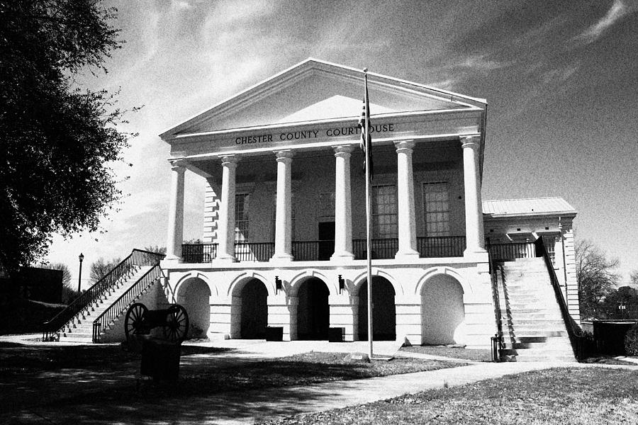 Chester South Carolina Court House Day 2 Grain Photograph by Joseph C Hinson