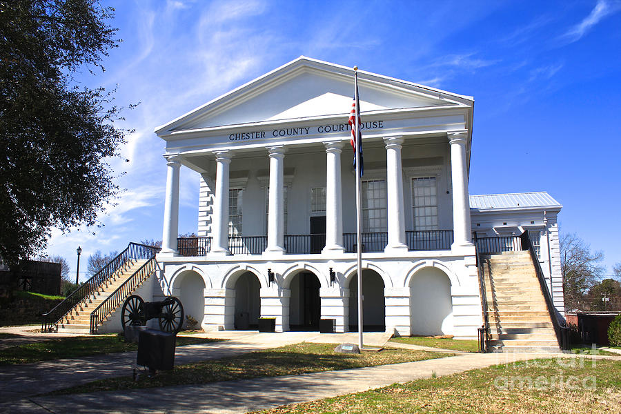 Chester South Carolina Court House Day 1 Photograph by Joseph C Hinson