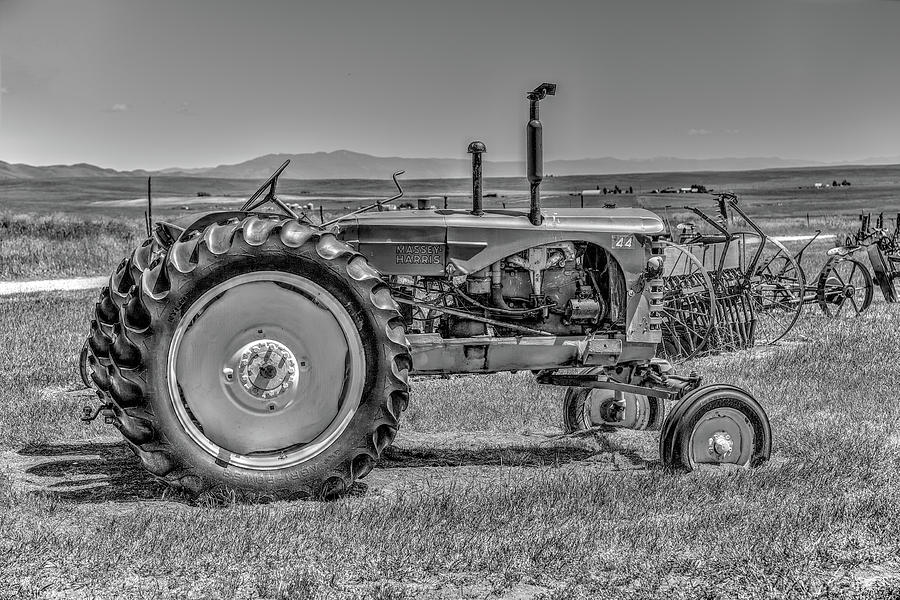 Chesterfield Tractor Photograph by Richard J Cassato
