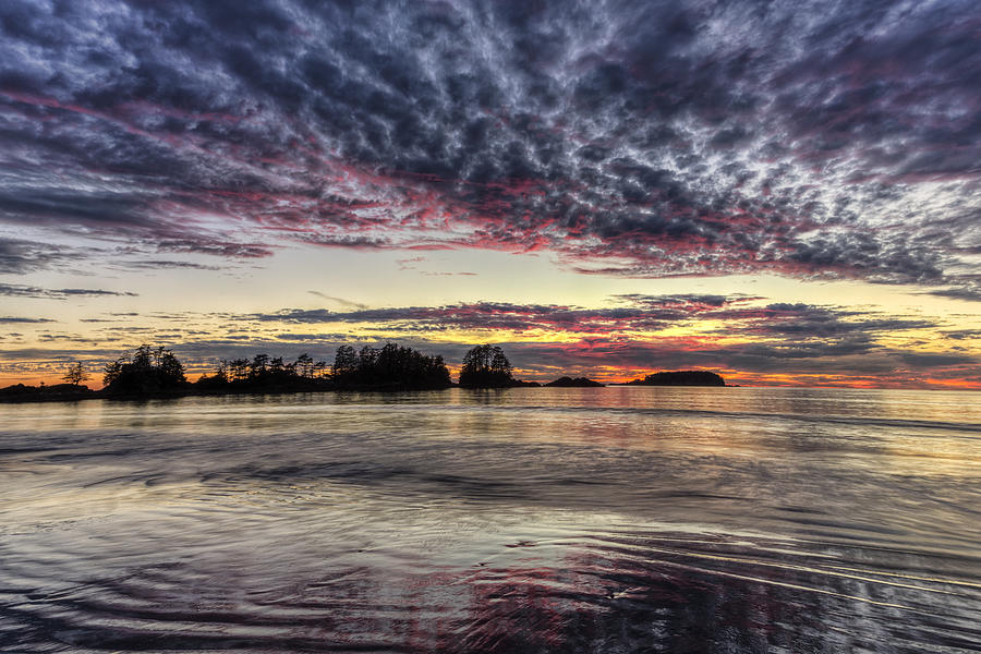 Chesterman Beach Sunset Photograph by Mark Kiver