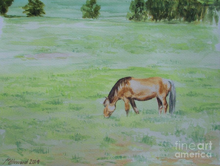Chestnut Mare 2 Painting by Martin Howard