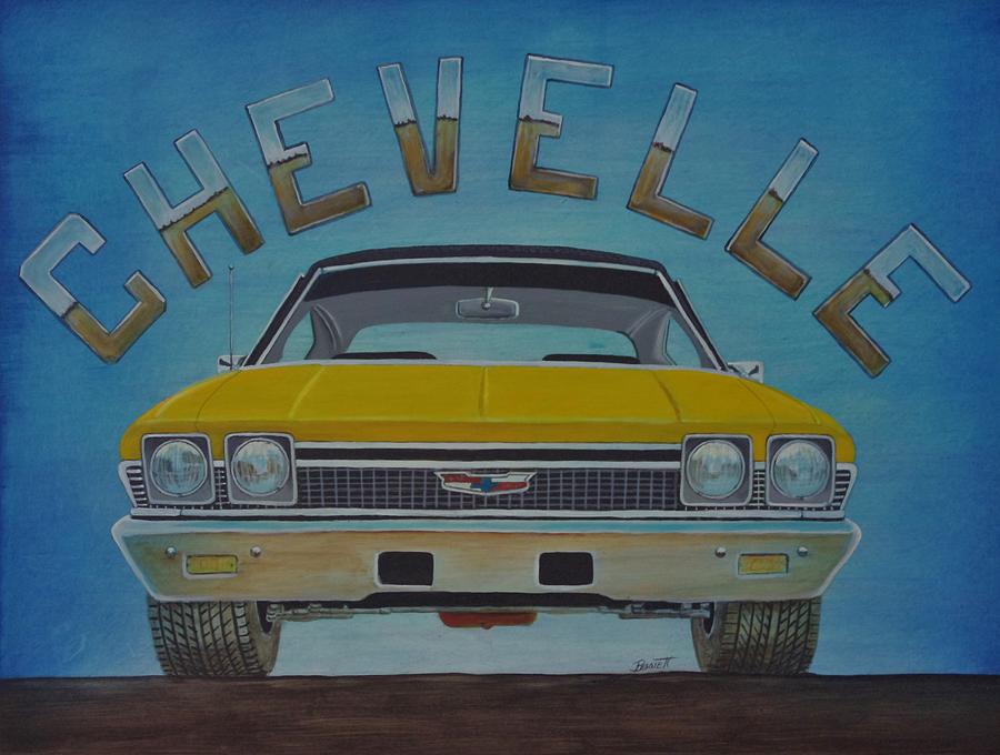 Chevelle Painting by Rick Bennett