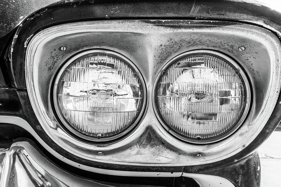 Chevrolet Apache Headlights Photograph by SR Green