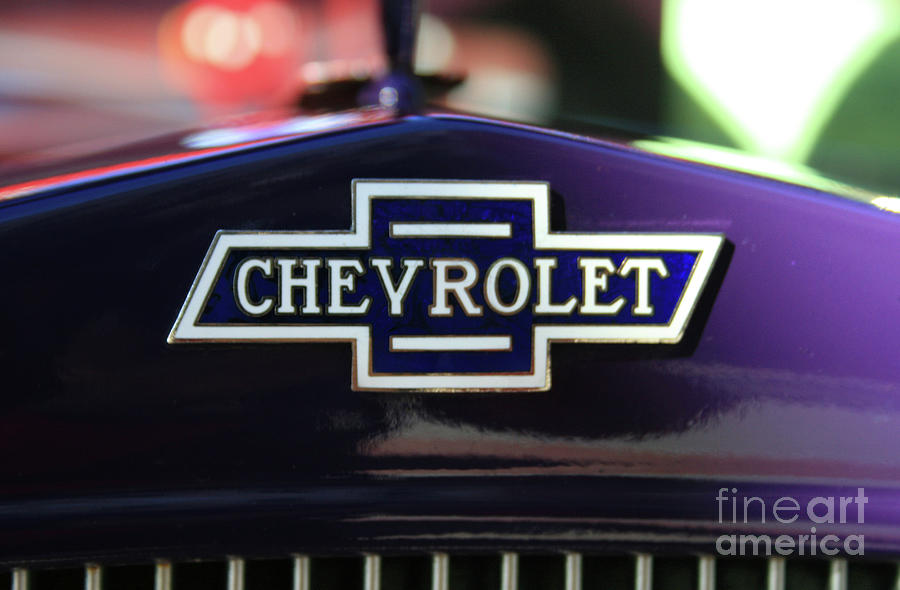 Chevrolet Bowtie Photograph by Tony Baca