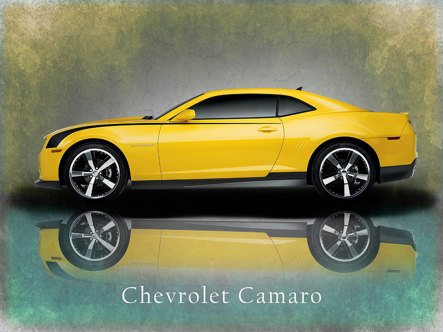 Car Photograph - Chevrolet Camaro by Mark Rogan