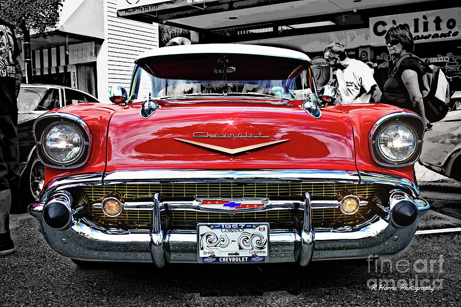 Chevrolet front view Photograph by Randy Harris