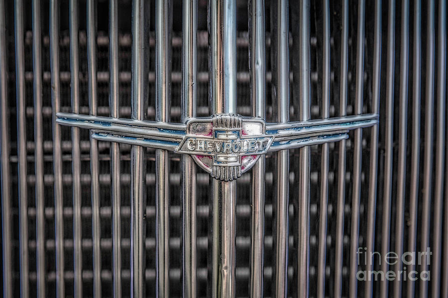 Chevrolet Grill Photograph by Lynn Sprowl