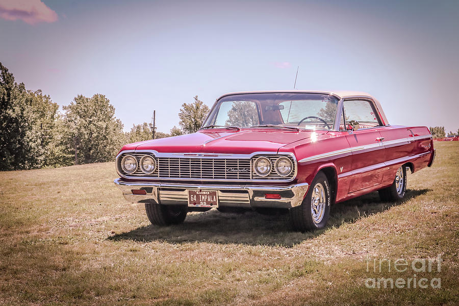 Chevrolet Impala 64 Photograph by Claudia M Photography