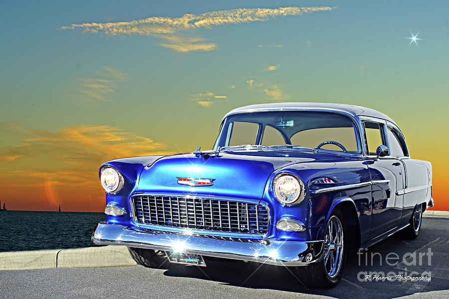 Chevrolet on the Beach Photograph by Randy Harris