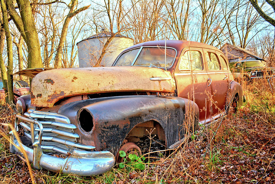 Vintage Photograph - Chevrolet Relic by Bonfire Photography