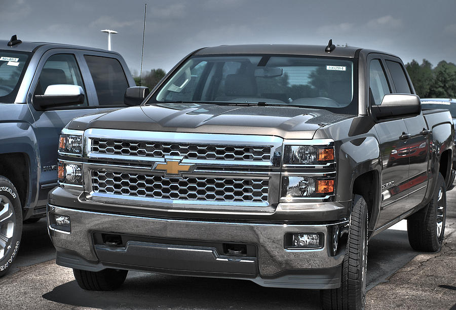 Chevrolet Silverado in Brownstone Photograph by Adam Kushion | Fine Art ...