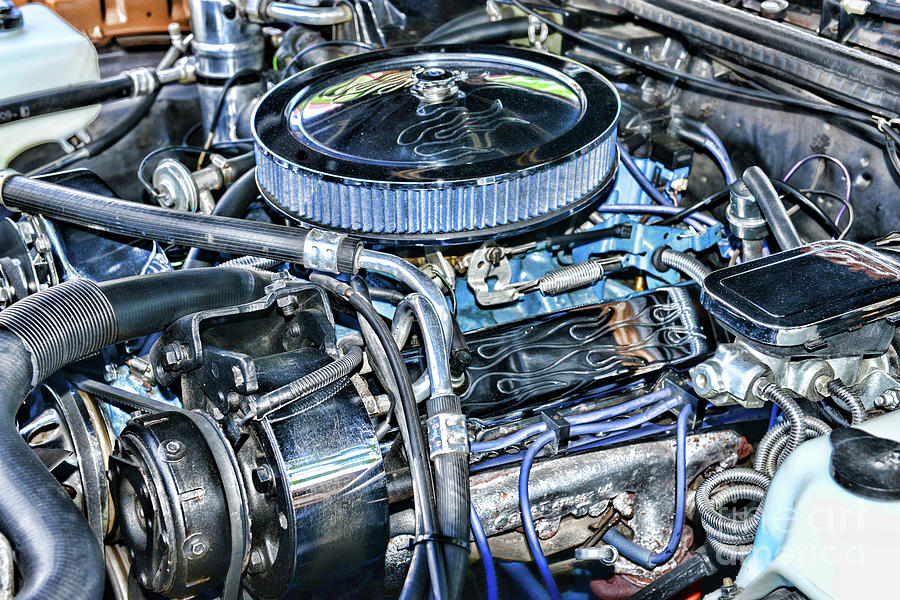 Chevy 305 CL Performance Engine Photograph by Paul Ward