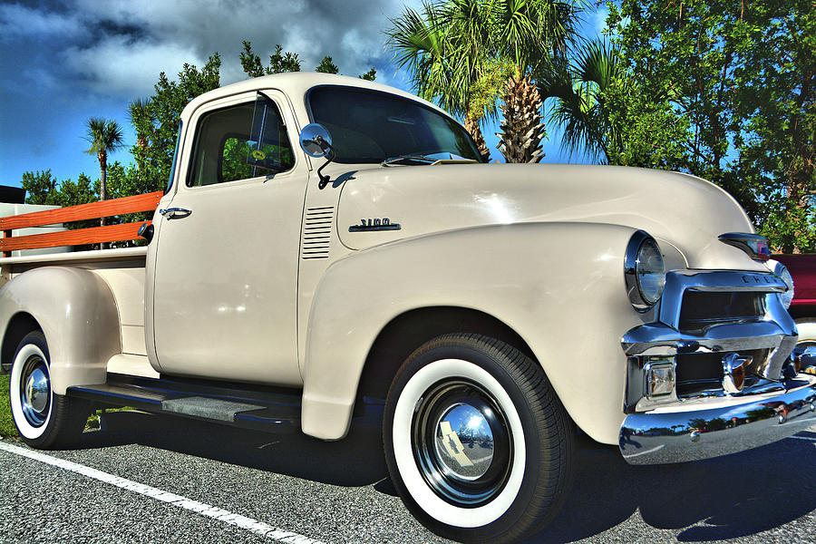 Chevy 3100 Pickup 55 Photograph by Ben Prepelka