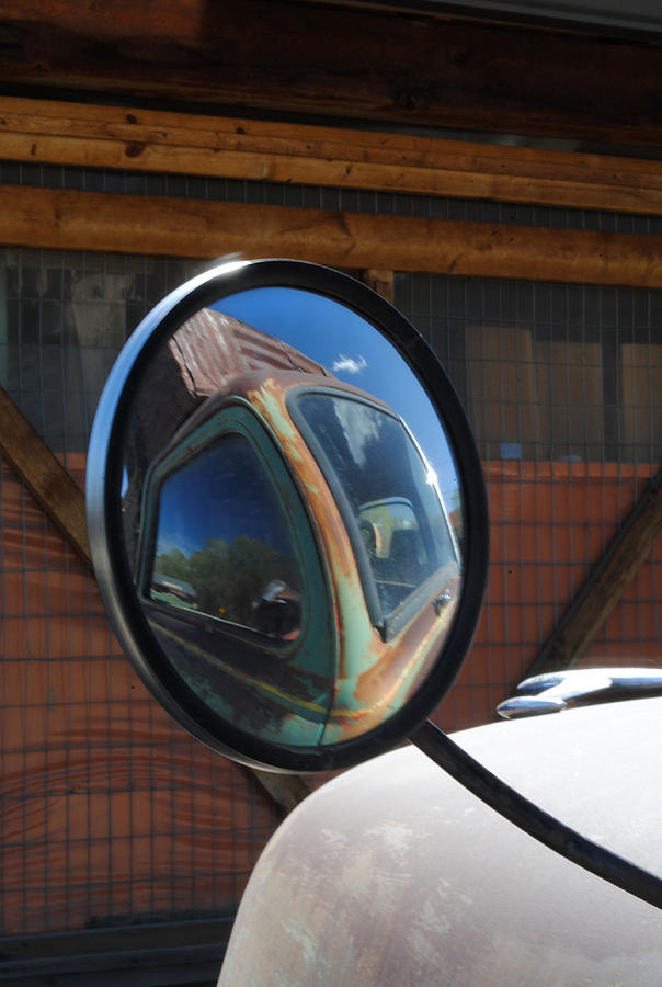 Chevy 3600 Mirror Photograph by Glory Ann Penington