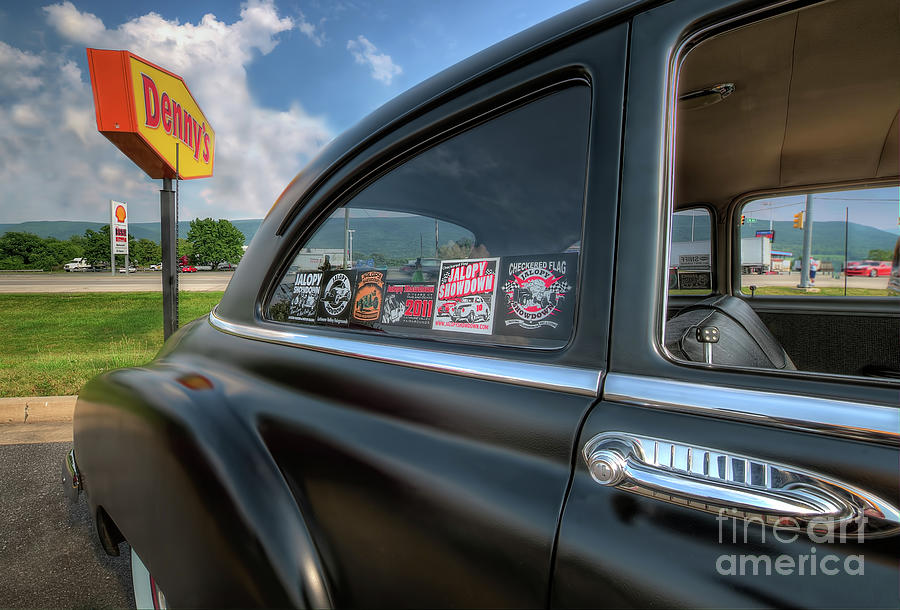 Chevy at Dennys Photograph by Arttography LLC