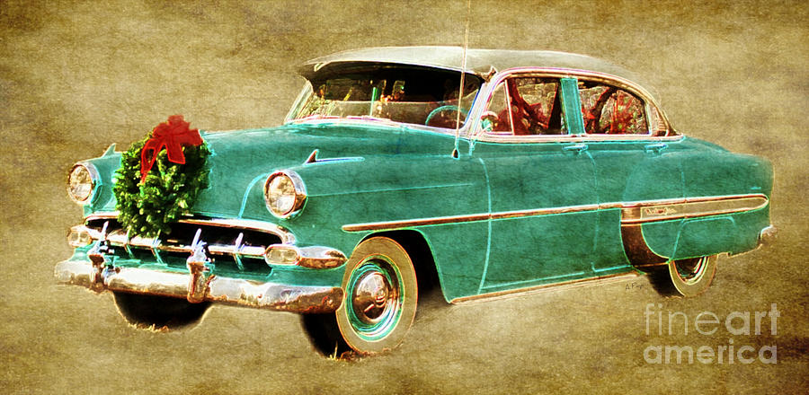 Chevy Bel Air For Christmas Photograph