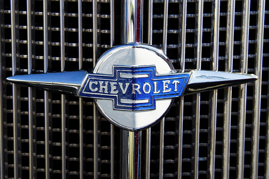 Chevy Bowtie Photograph by Guy Shultz