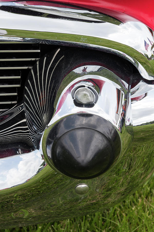 57 Chevy Bumper Detail Photograph by Ira Marcus