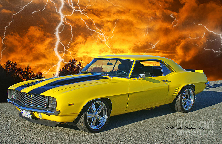Chevy Camero Photograph by Randy Harris