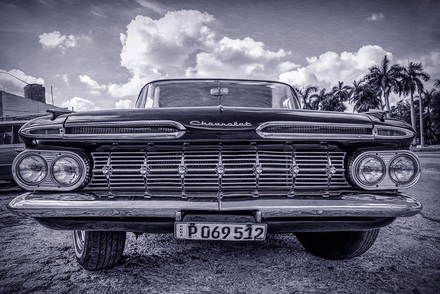 Chevy Clasico Havana Cuba Photograph by Joan Carroll