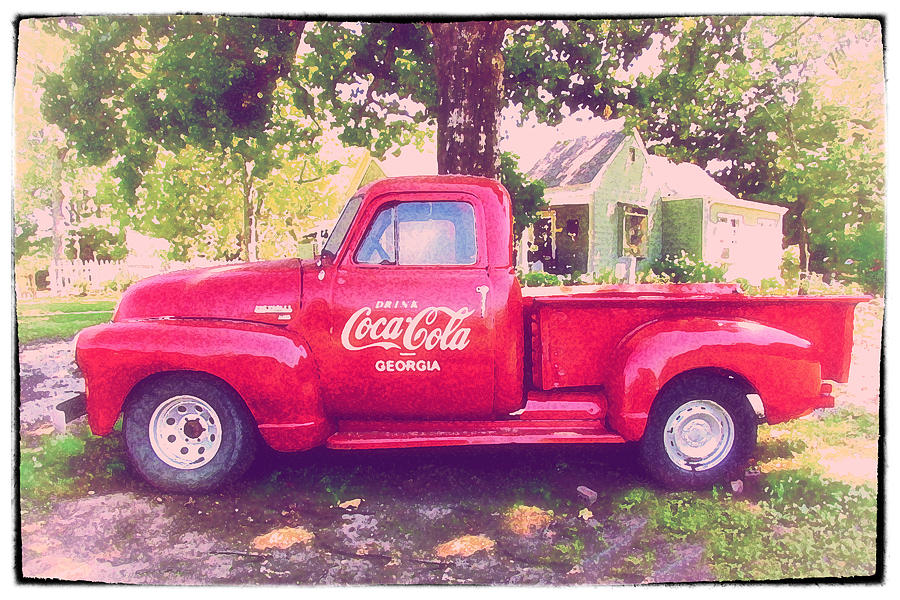Chevy Cola Truck Photograph by Joe Myeress