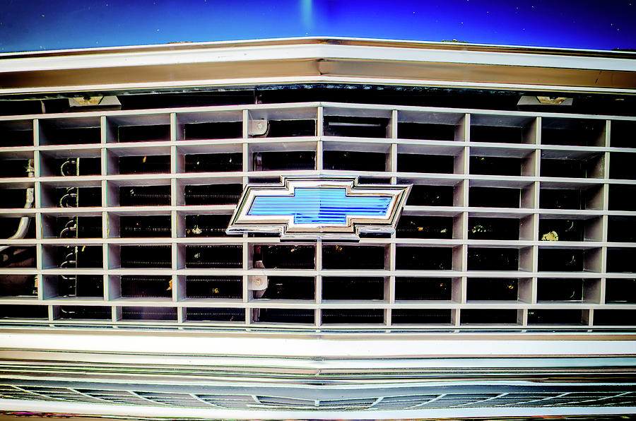 Chevy Grill  Photograph by Bryan Moore