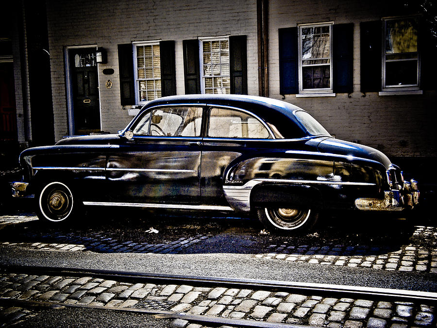 Chevy in black Photograph by Craig Perry-Ollila