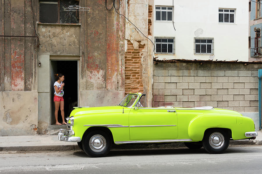 Chartreuse Chevy Photograph by Clifford Beck - Fine Art America