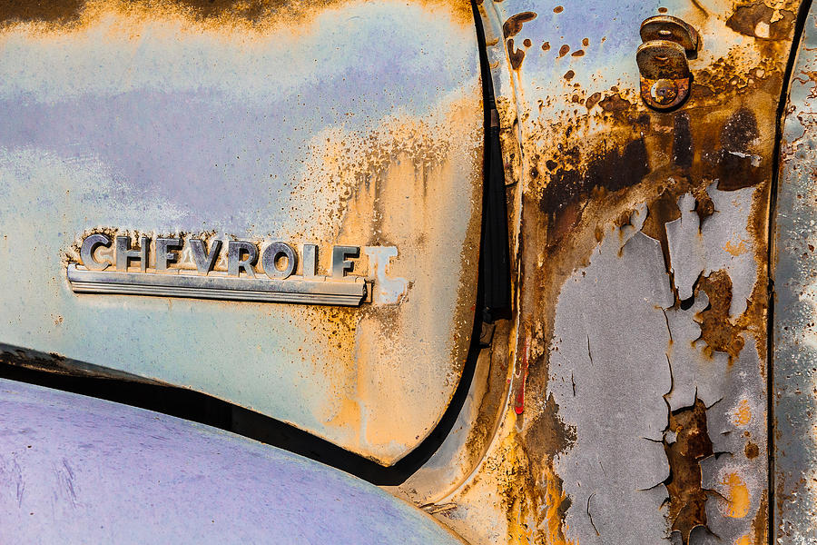 Chevy In Rust Photograph by Steven Bateson
