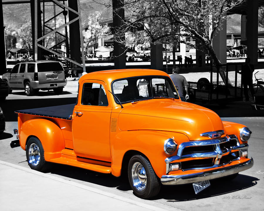 Chevy Pick Up  Photograph by Walter Herrit