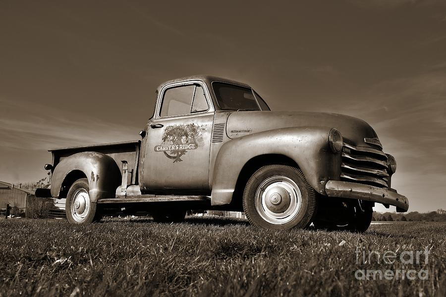 Chevy Truck No 3 8516 Photograph by Ken DePue