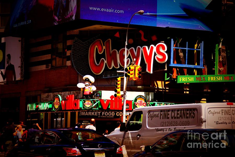 Chevys Restaurant NYC 3 Photograph by Marina McLain