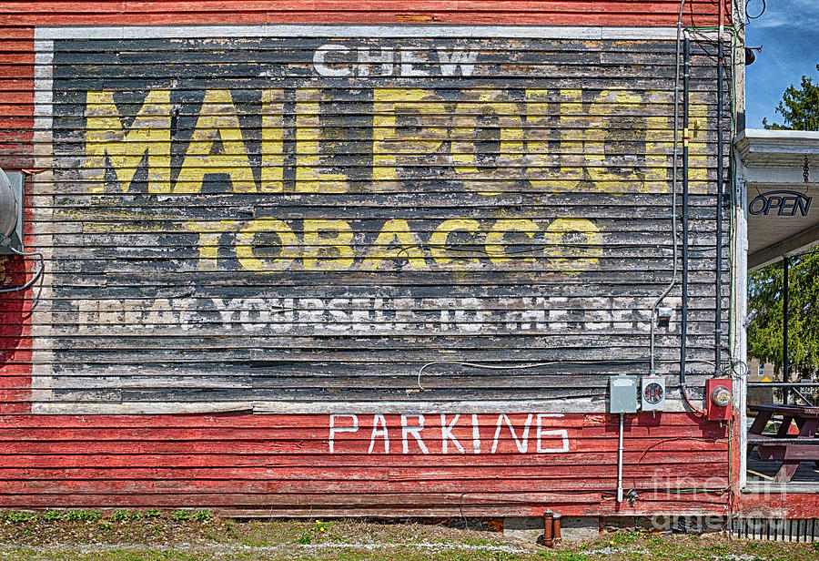 Chew Mail Pouch Tobacco Photograph by Priscilla Burgers