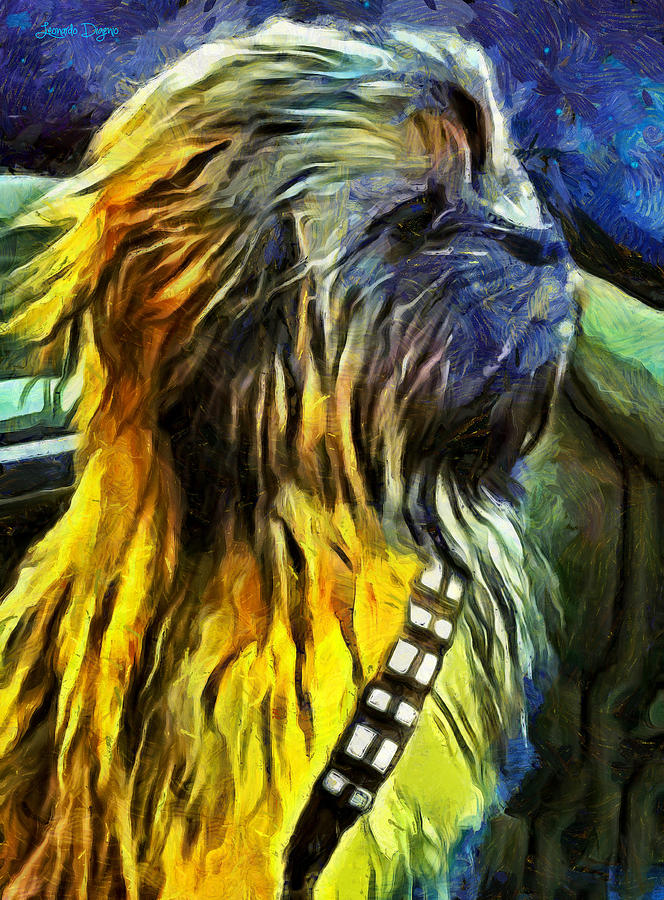 Chewbacca Dog - Da Digital Art