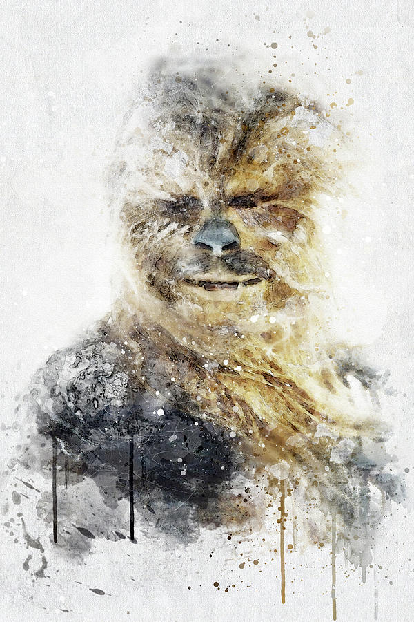 Star Wars Digital Art - Chewbacca - Star Wars by Jeffrey St Romain
