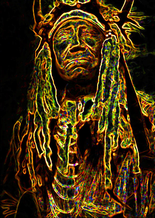 Cheyenne Chief 2 Photograph by Ben Freeman