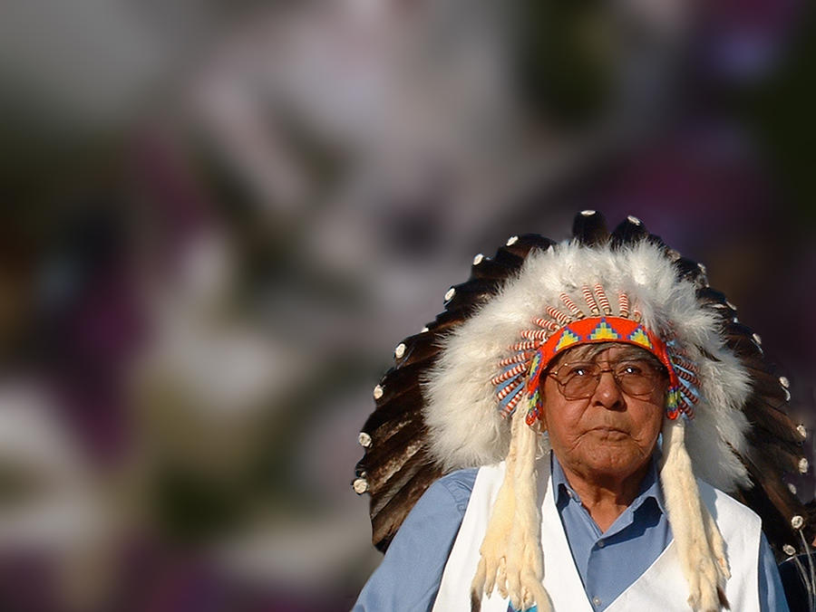 Cheyenne Chief Photograph by Wayne King