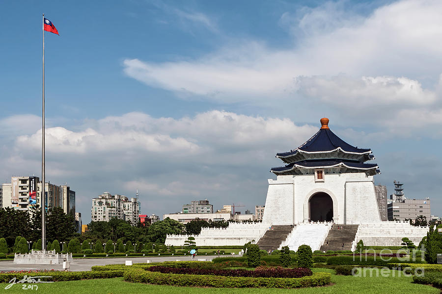 Chiang Kai-shek Memorial Hall Photograph by Jeffrey Stone