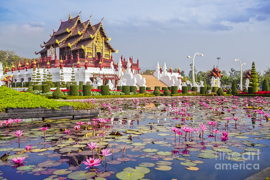Chiangmai royal pavilion  Photograph by Anek Suwannaphoom