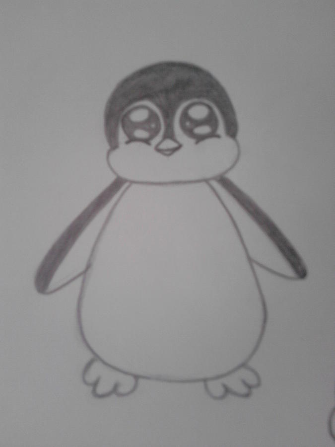 Chibi Penguin Drawing by Lenisek