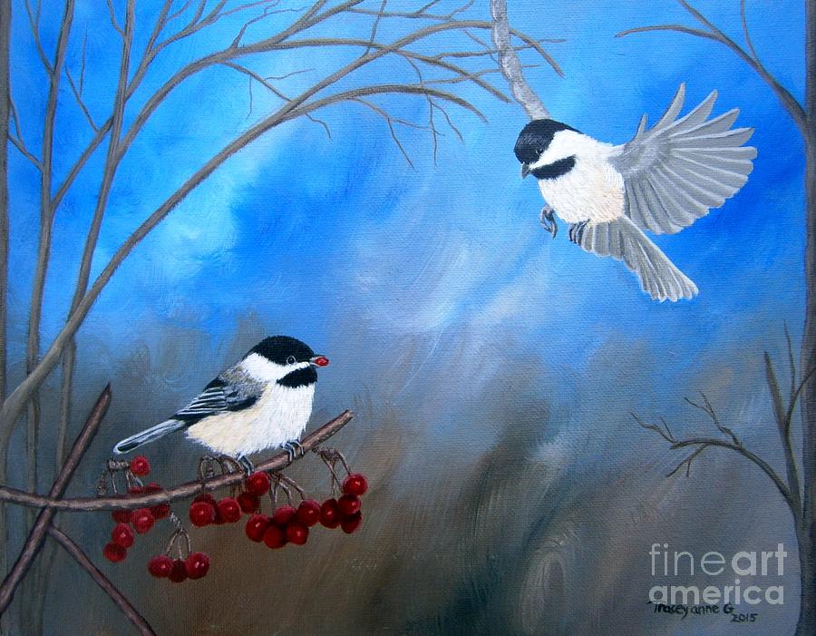 chickadees by Tracey Goodwin chickadees by Tracey Goodwin